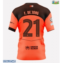 Barcelona Frenkie de Jong #21 Tredjedrakt 2025-26 Kortermet